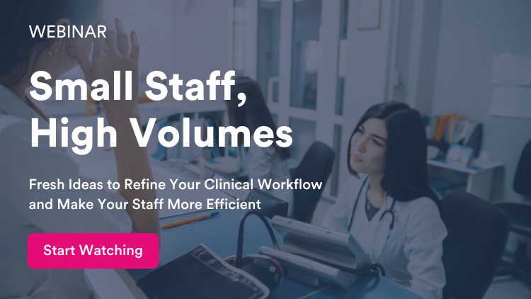 small staff high volumes webinar